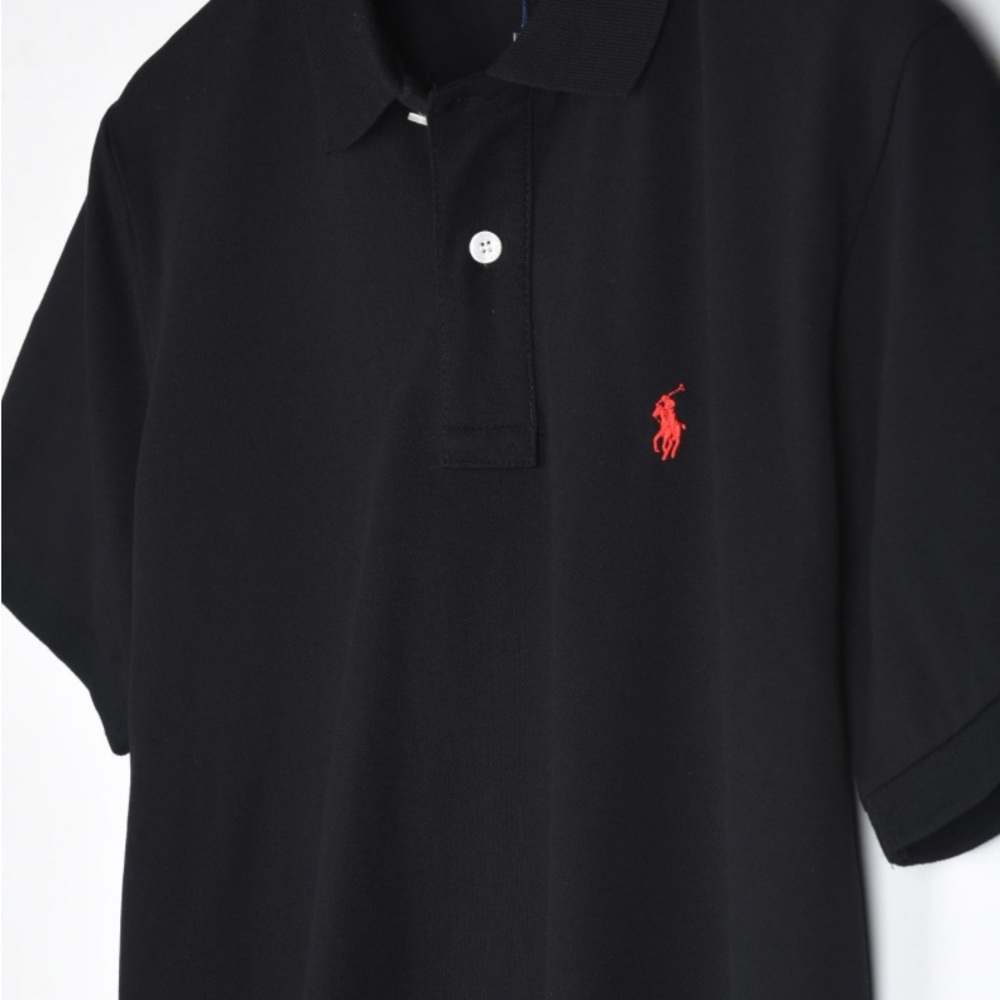 Polo by Ralph Lauren Men's Polo Shirt in Black - Picture 2 of 4